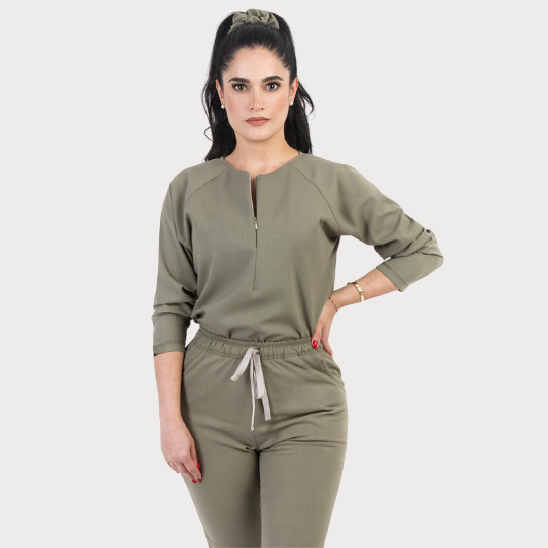 Women's Long-Sleeved Scrub Top™