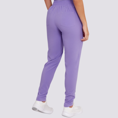 Women's High-waisted Plain Front Scrub Pant™
