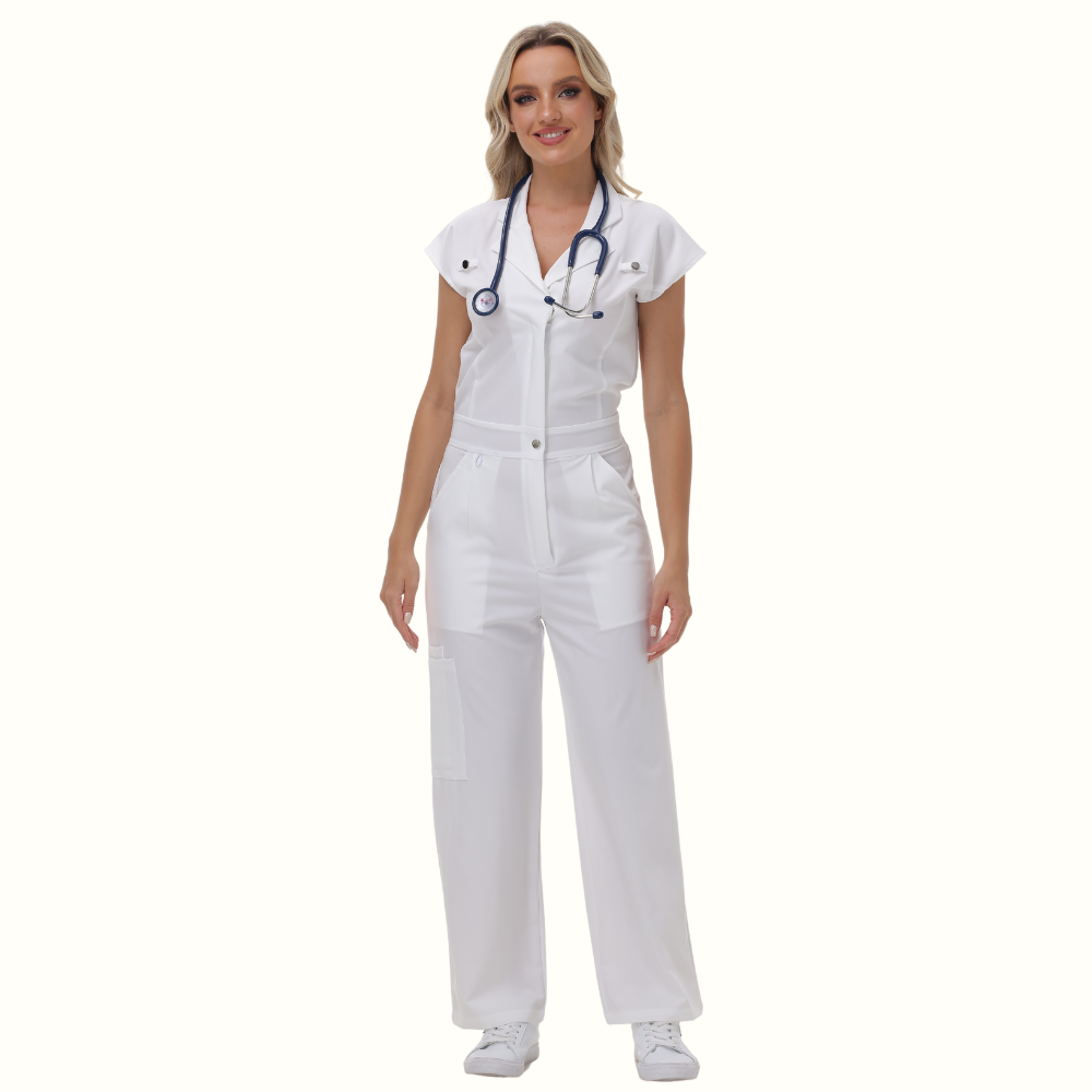 Women's Wide Leg Scrub Jumpsuit™