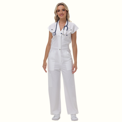 Women's Wide Leg Scrub Jumpsuit™