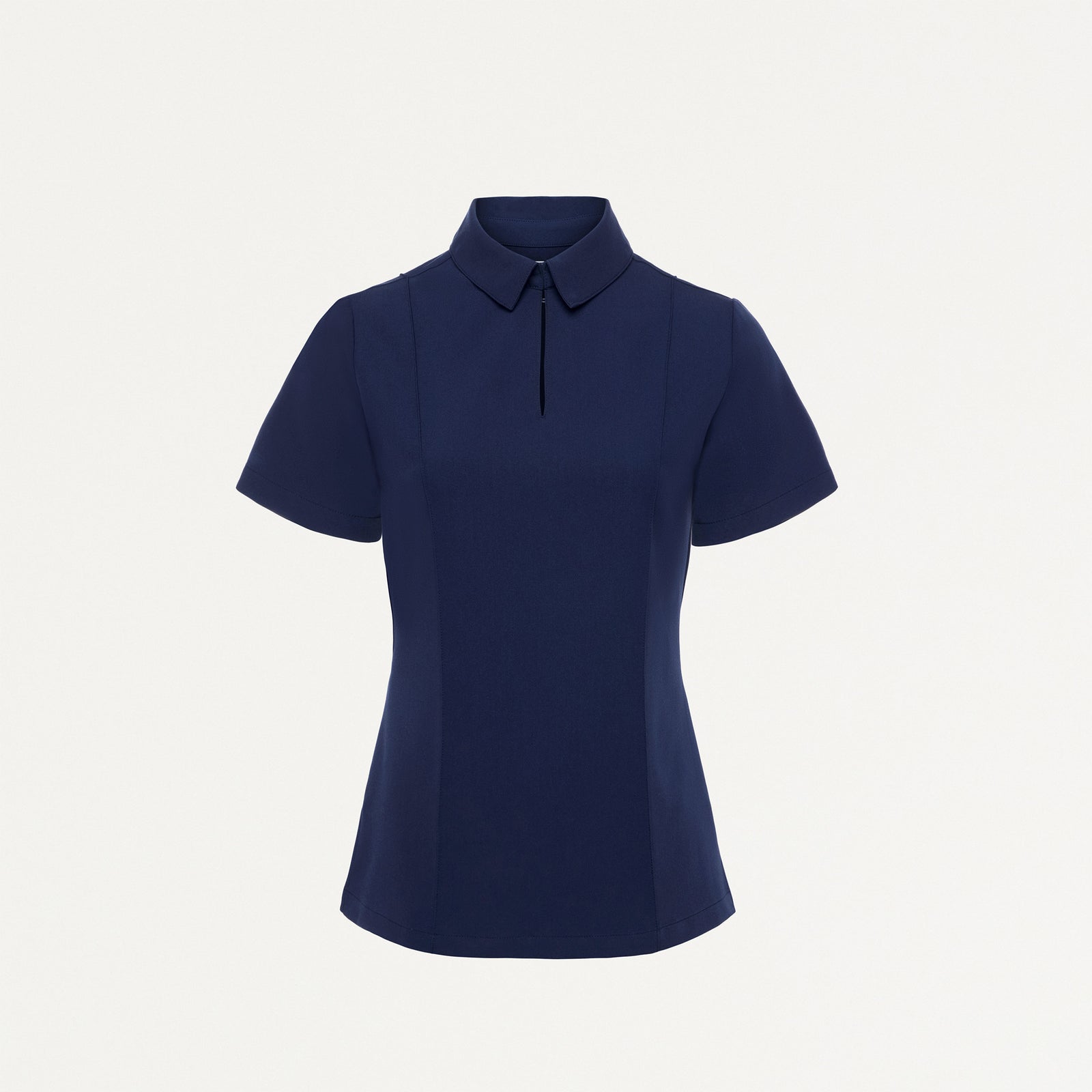 Women’s Slim Modern Polo Scrub Top