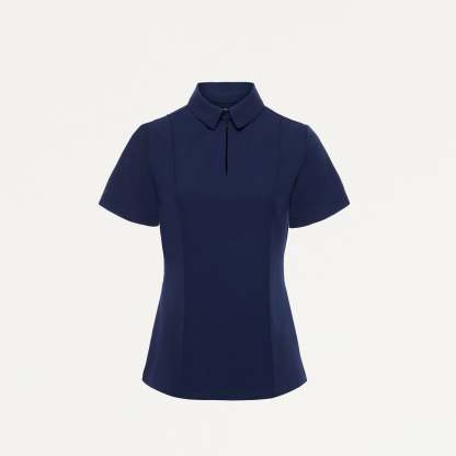 Women’s Slim Modern Polo Scrub Top