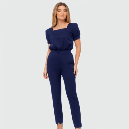 Women's Modern Elastic Waistband Tie Scrub Pant™