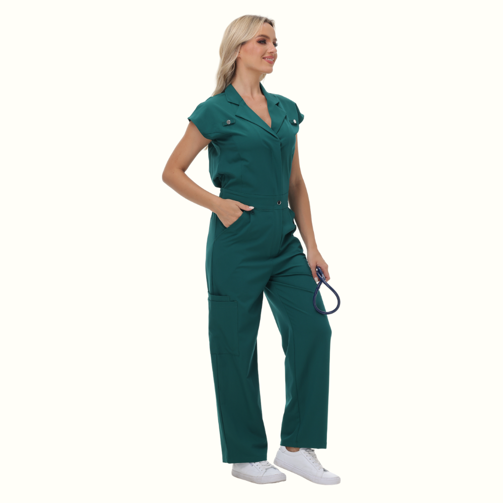 Women's Wide Leg Scrub Jumpsuit™
