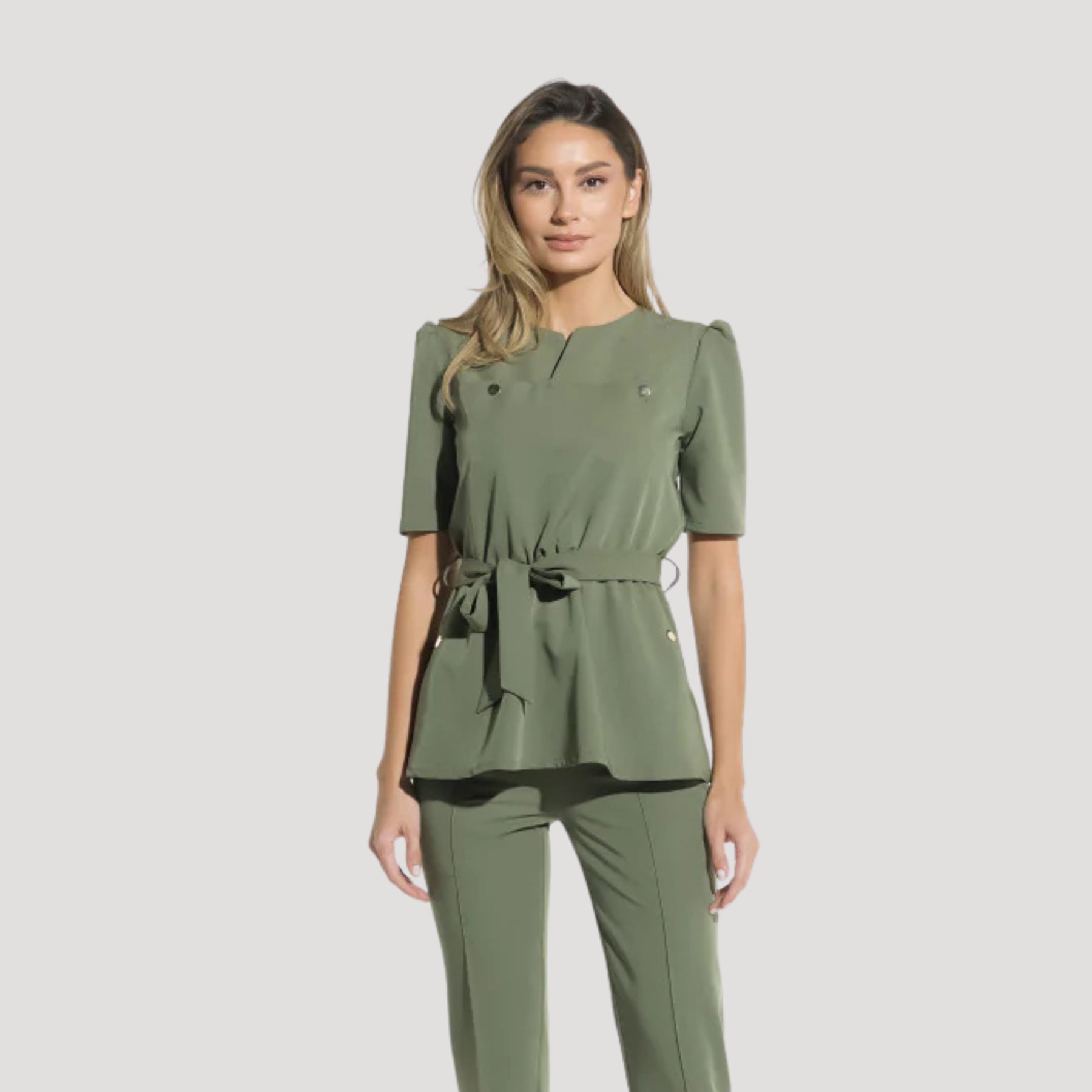 Women's Medical Bandage Scrub Top