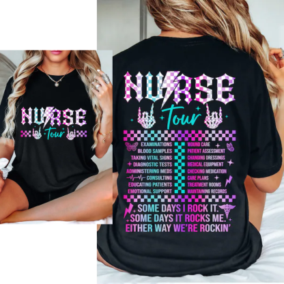 Retro Nurse Tour T-Shirt