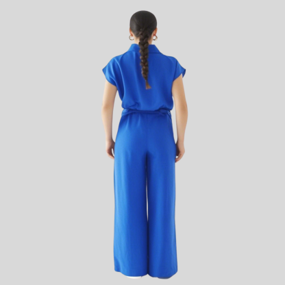 Female Nurse Collared Scrub Top