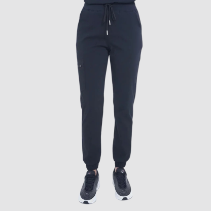 Female Nurse Straight-Leg Hand-Wiping Scrub Pants