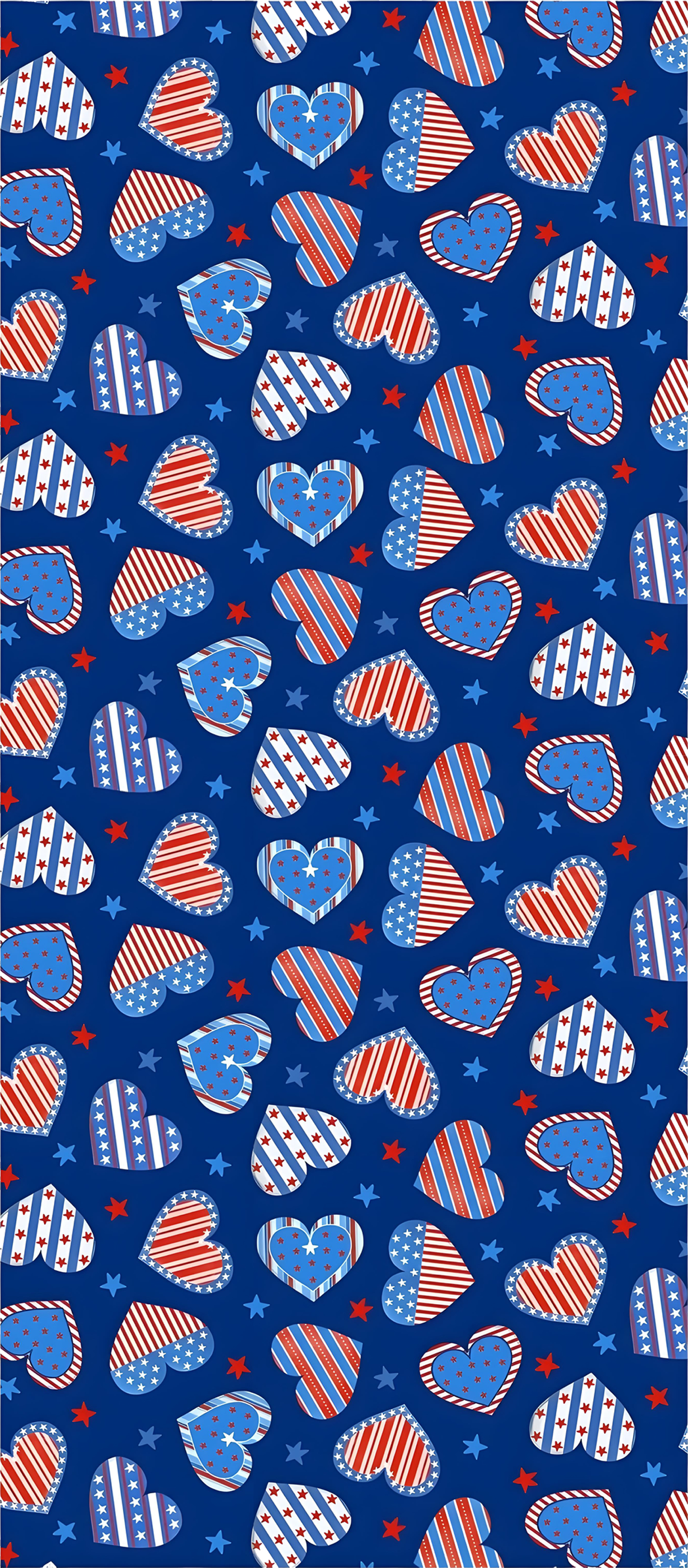 Women's Independence Day Graphics Scrub Set ST6244