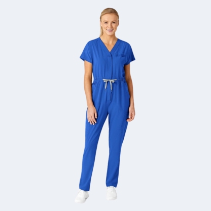 Women's  Zip Front Jumpsuit
