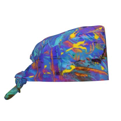 Oil Painting Style Surgical Caps