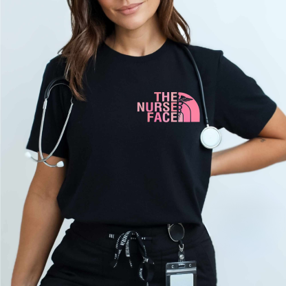 The Nurse Face Cotton T-Shirt