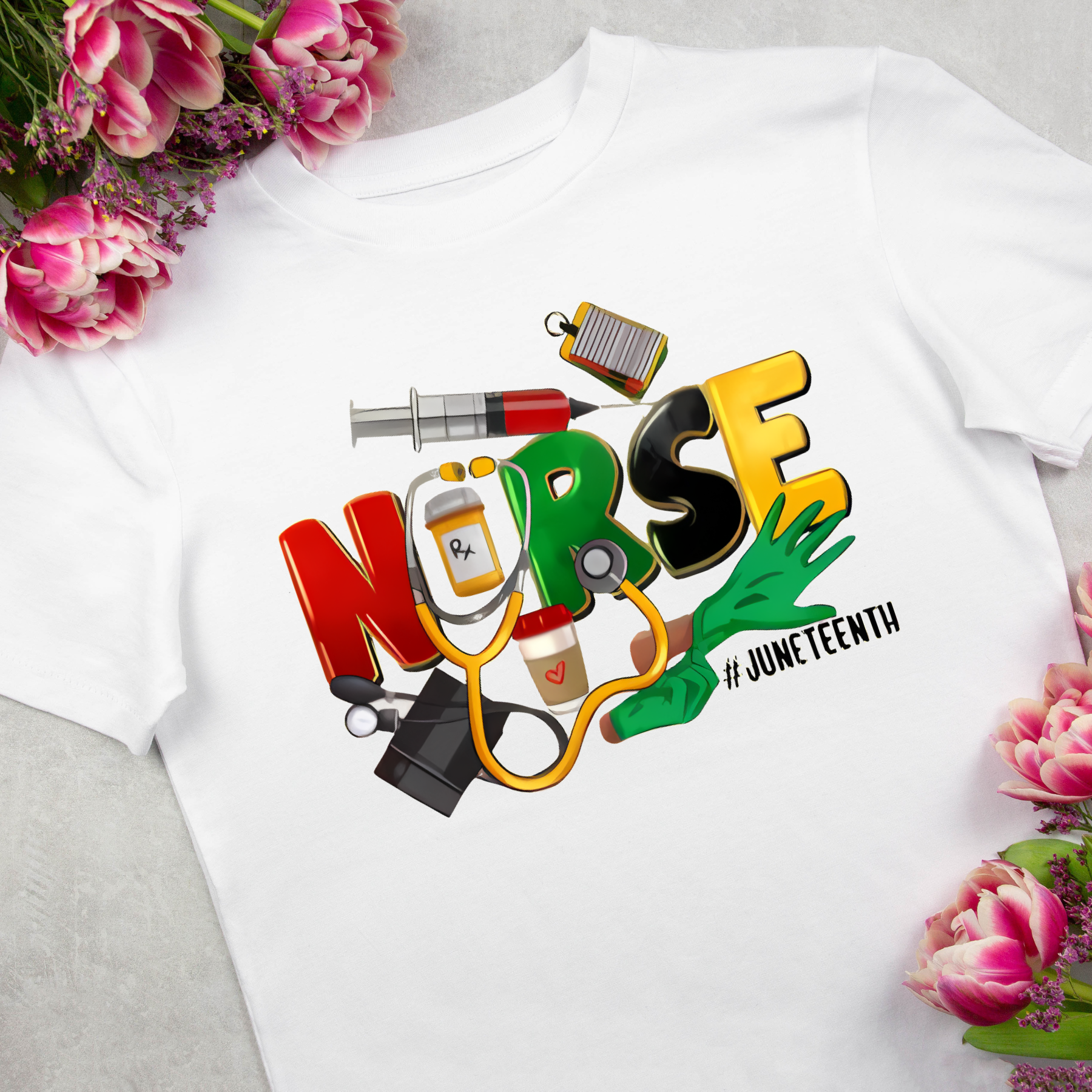 Juneteenth Nurse Shirt
