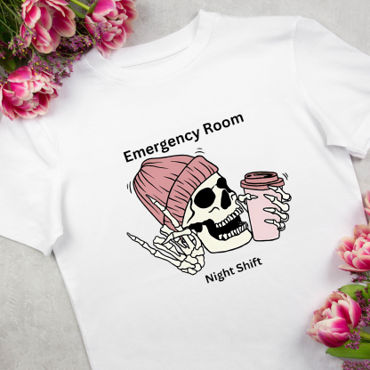Night Shift ER Nurse T-Shirt