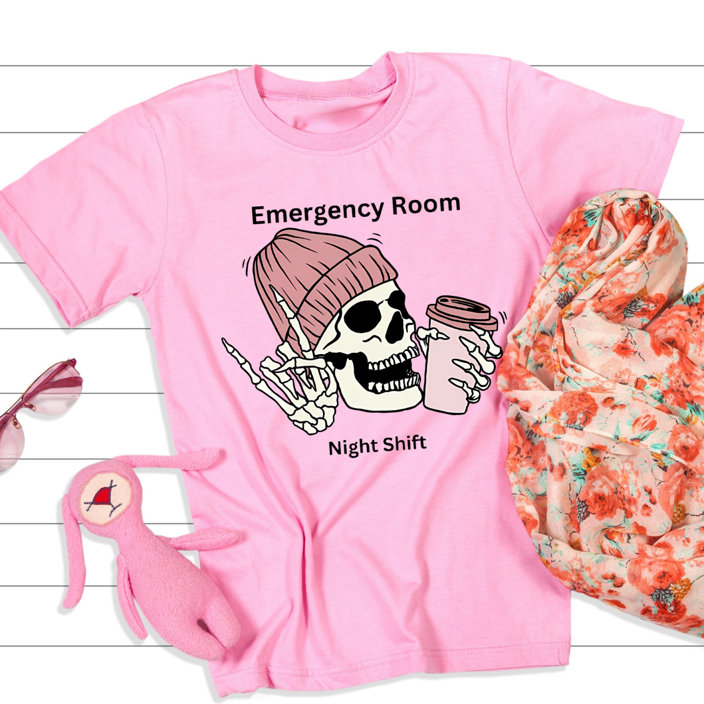 Night Shift ER Nurse T-Shirt