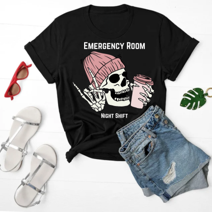 Night Shift ER Nurse T-Shirt