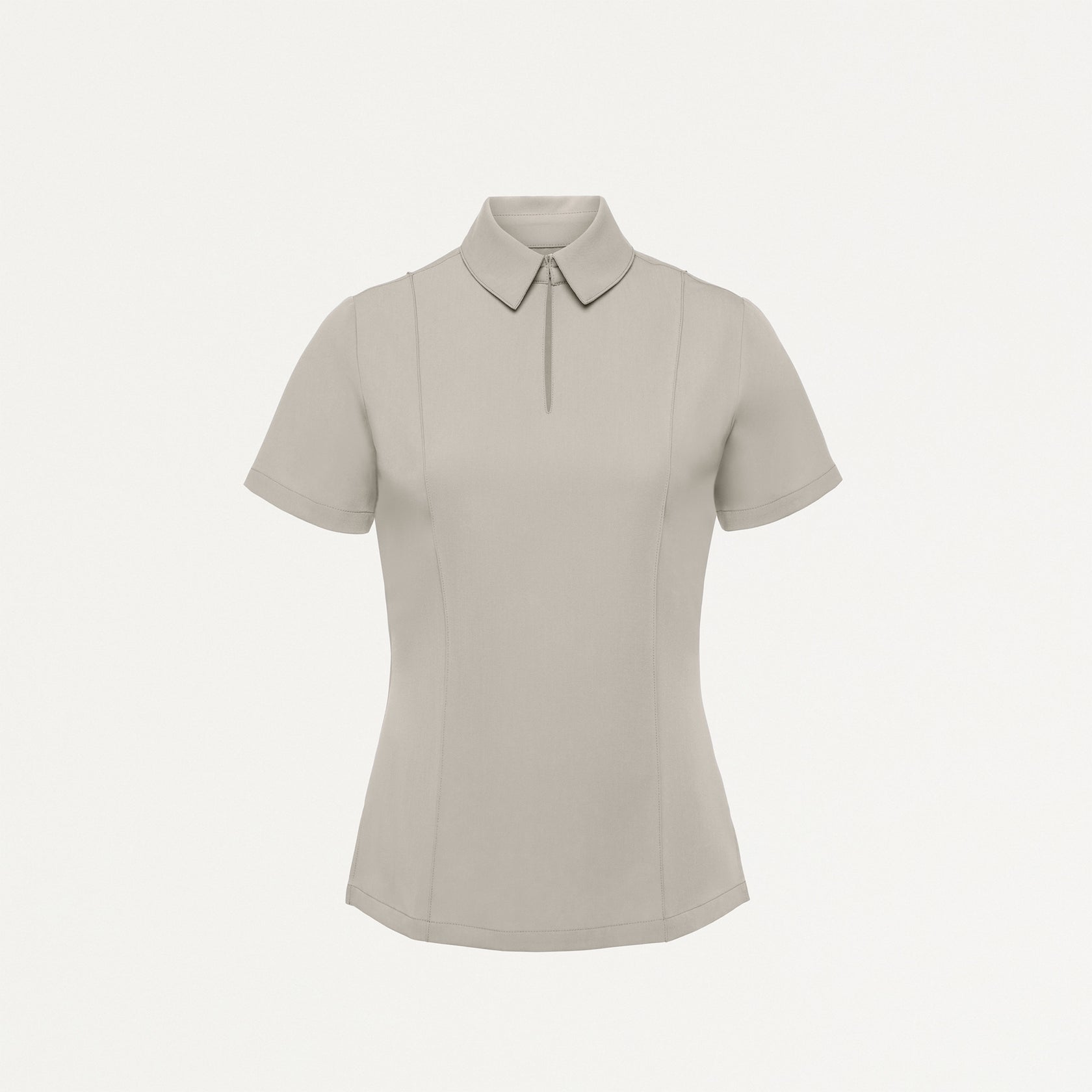 Women’s Slim Modern Polo Scrub Top