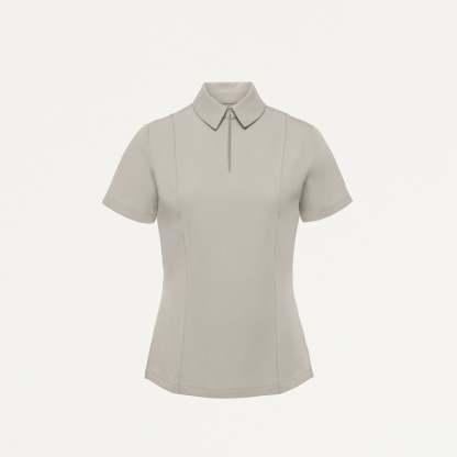 Women’s Slim Modern Polo Scrub Top