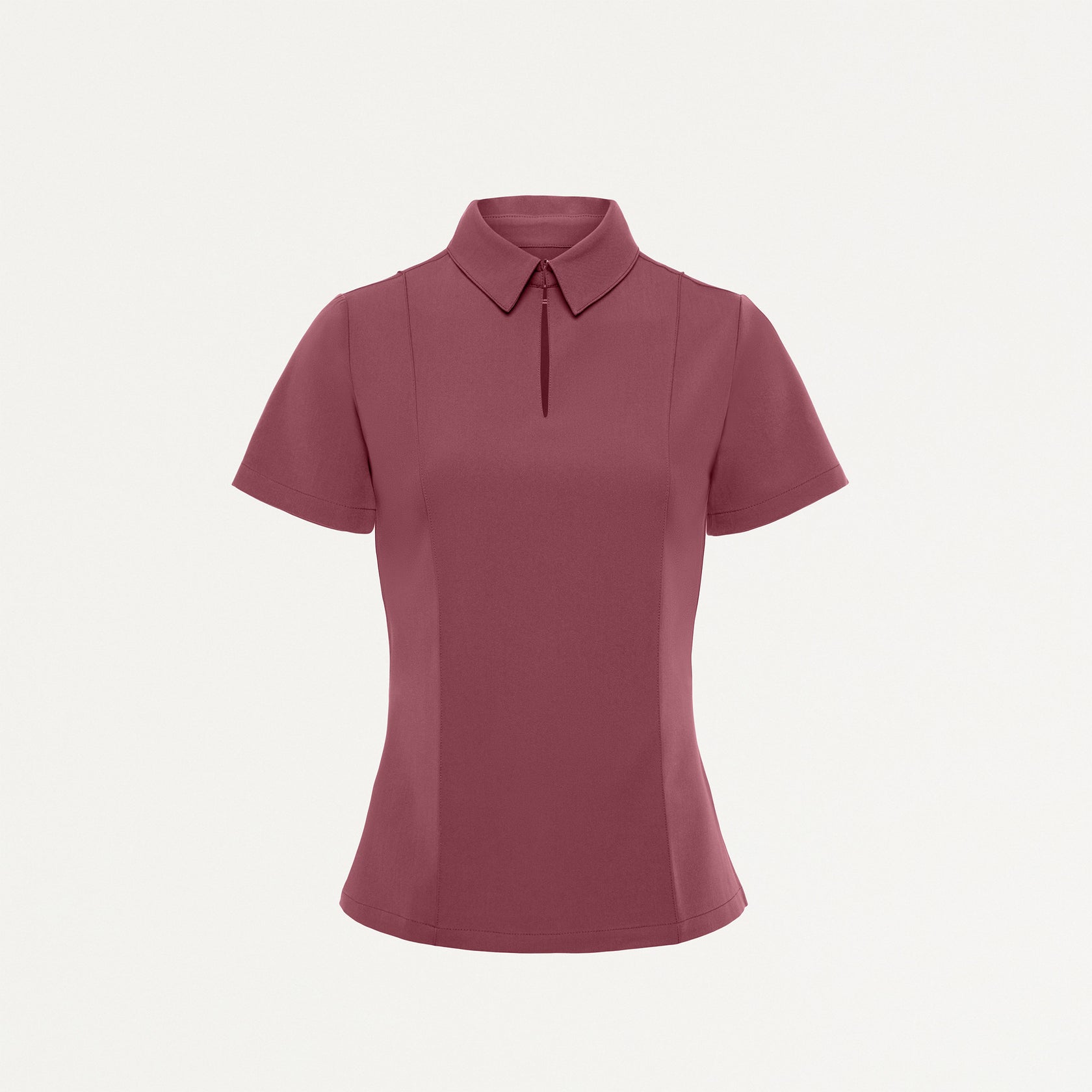 Women’s Slim Modern Polo Scrub Top