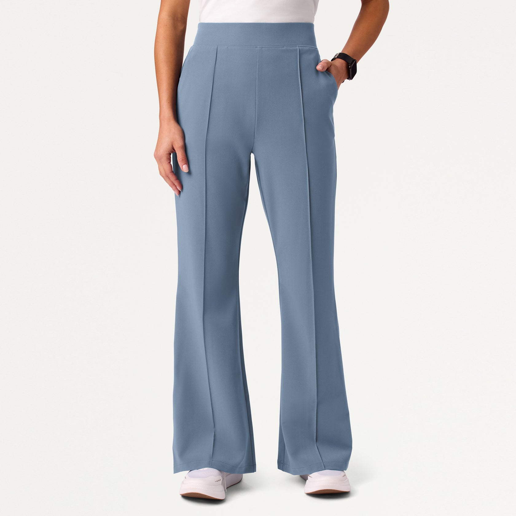 Women's Slim Yoga Flare Scrub Pants
