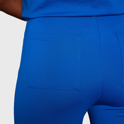 Women's 4 Pockets Flared Scrub Pants