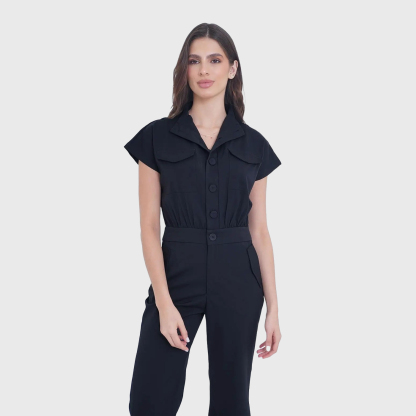 Women's Nurse Professional Fashion Scrub Jumpsuit