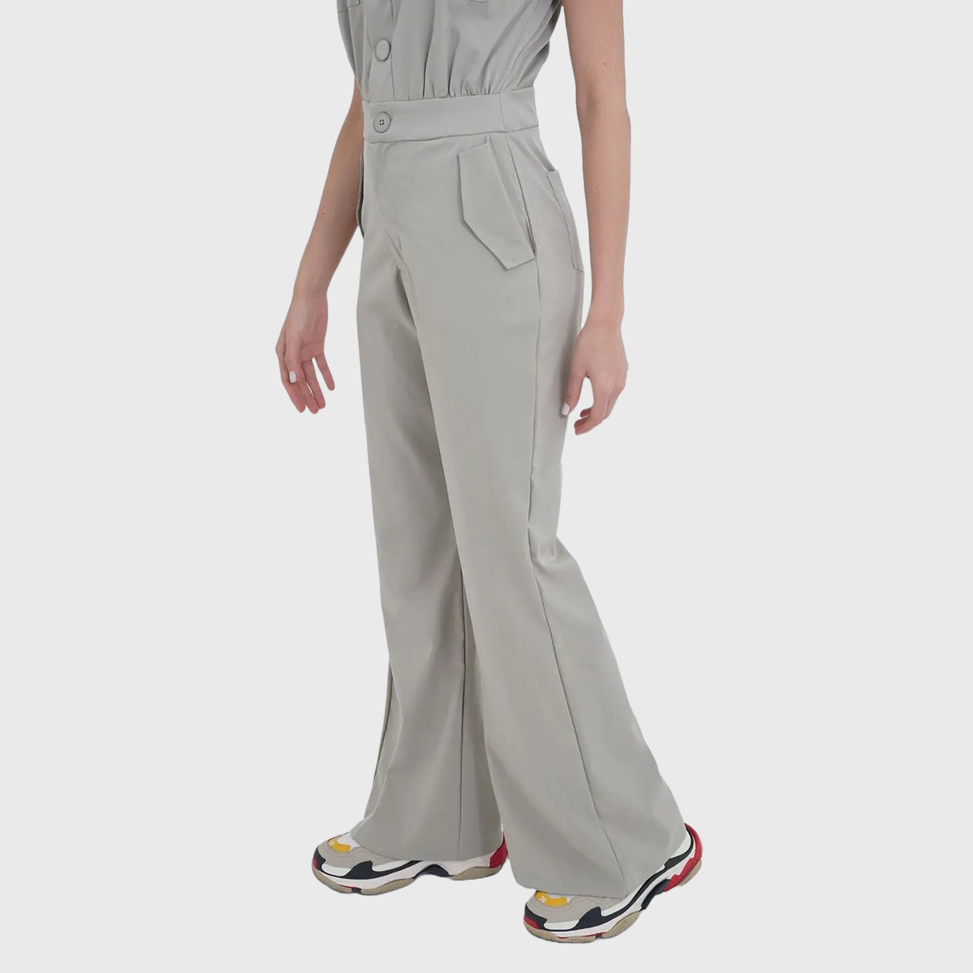 Women's Nurse Professional Fashion Scrub Jumpsuit