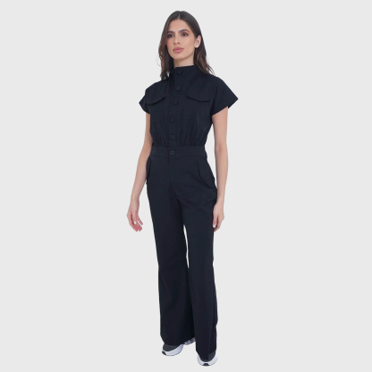 Women's Nurse Professional Fashion Scrub Jumpsuit