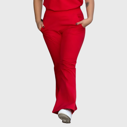 Women's Slit Leg Scrub Pants