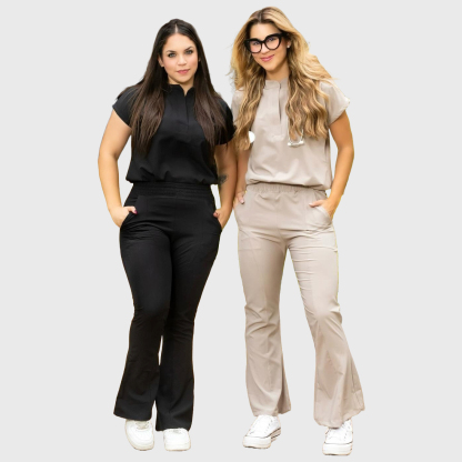 Women's Slit Leg Scrub Pants