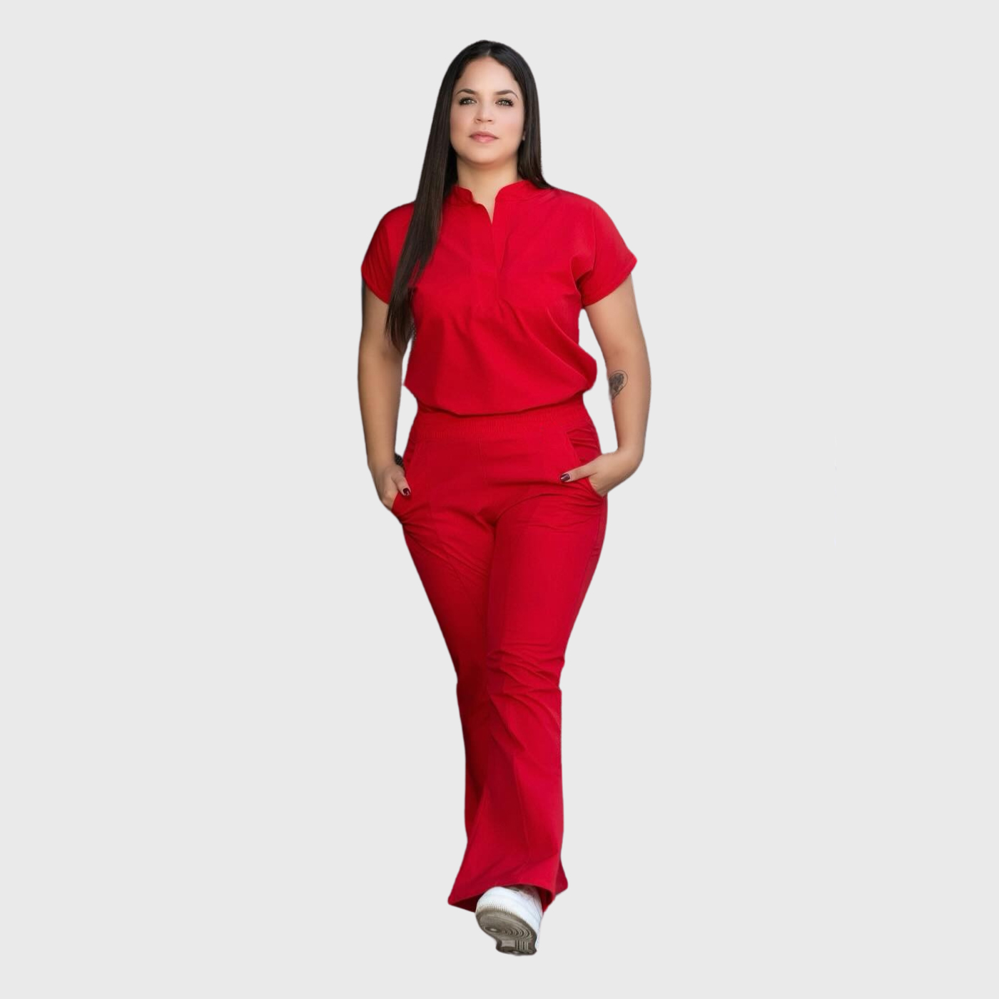 Women's Slit Leg Scrub Pants