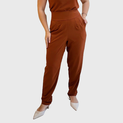 Women's High Waist Slim Straight Leg Scrub Pants