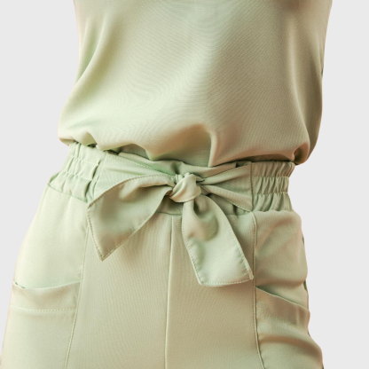 Women's Elastic Waistband Tie Scrub Pants™