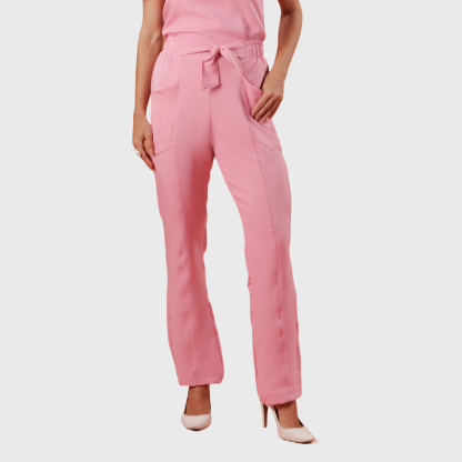 Women's Elastic Waistband Tie Scrub Pants™