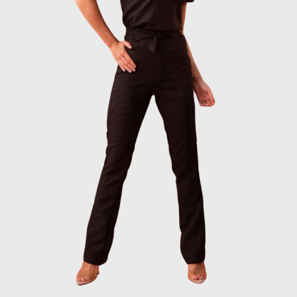 Women's Elastic Waistband Tie Scrub Pants™