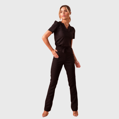 Women's Elastic Waistband Tie Scrub Pants™