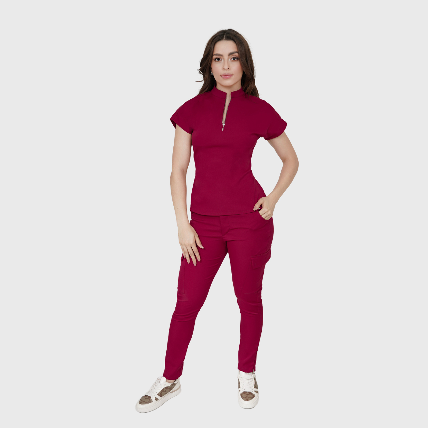 Women's High Waist 6-Pocket Scrub Pants™