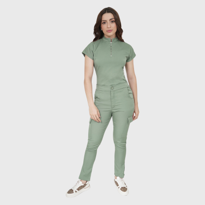 Women's High Waist 6-Pocket Scrub Pants™