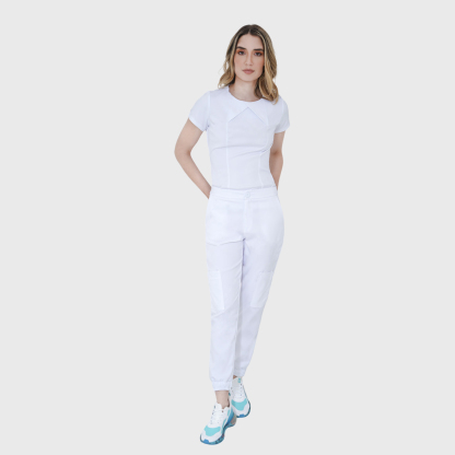 Women's Six Pockets Adjustable Waist Scrub Pants™