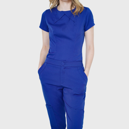 Women's Crew Neck Bow Scrub Top™