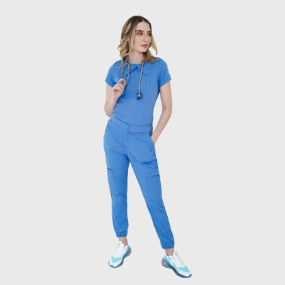 Women's Six Pockets Adjustable Waist Scrub Pants™