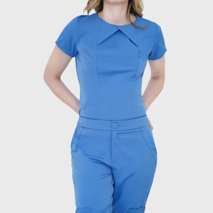 Women's Crew Neck Bow Scrub Top™