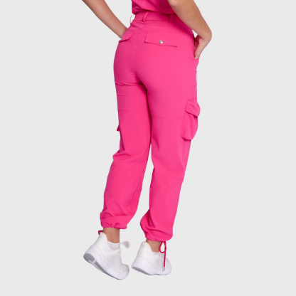 Women's 7 Pockets Scrub Pants