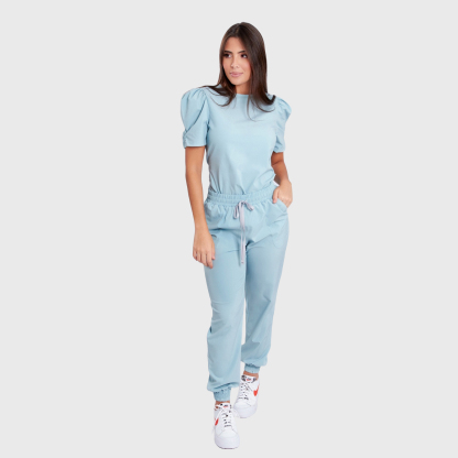 Women's Elastic Waist Cuffed Scrub Pants™