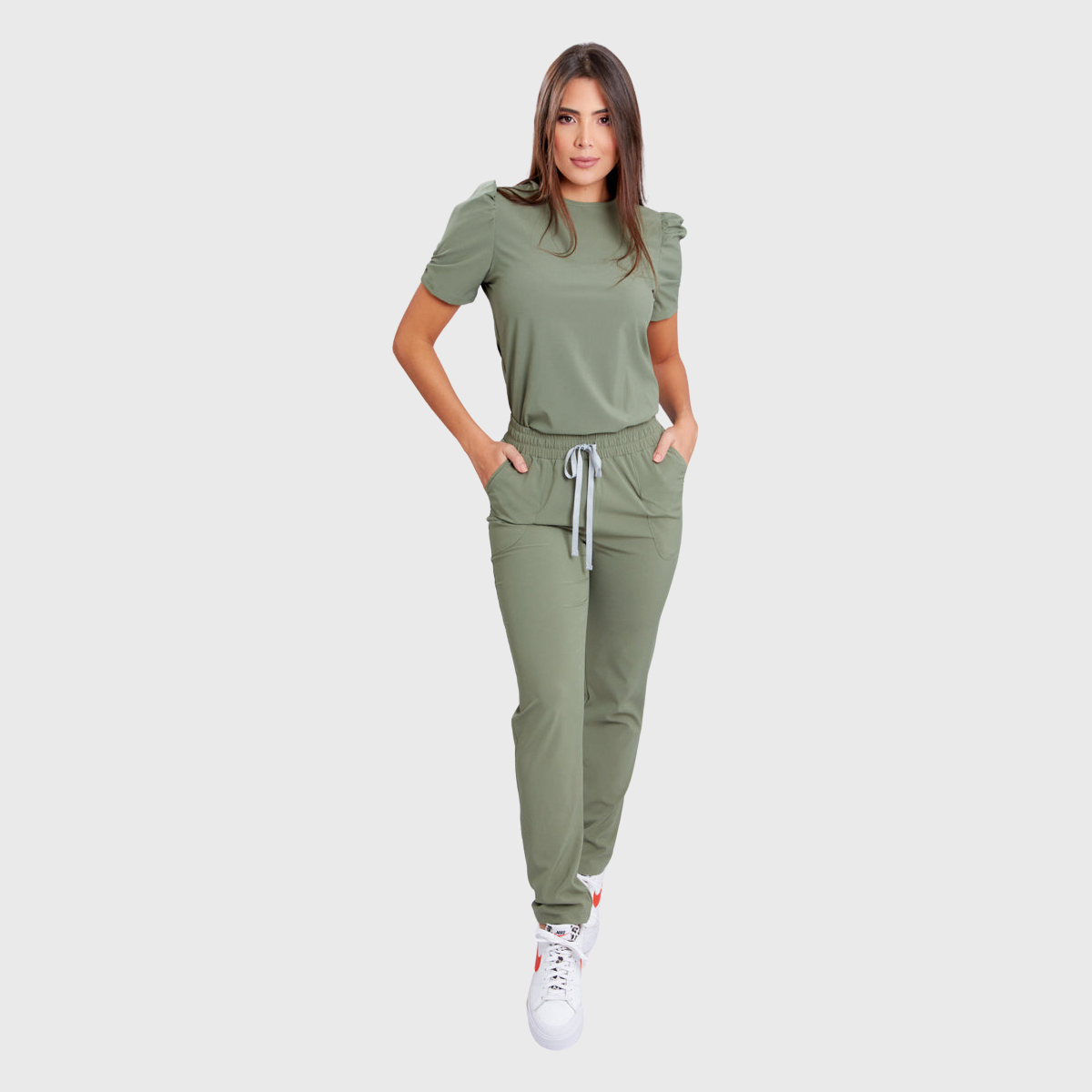 Women's Elastic Waist Cuffed Scrub Pants™