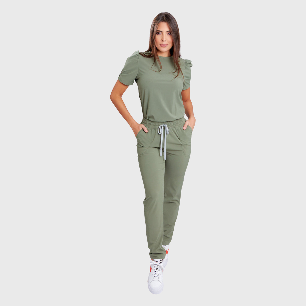 Women's Elastic Waist Cuffed Scrub Pants™