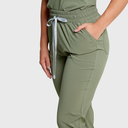 Women's Elastic Waist Cuffed Scrub Pants™