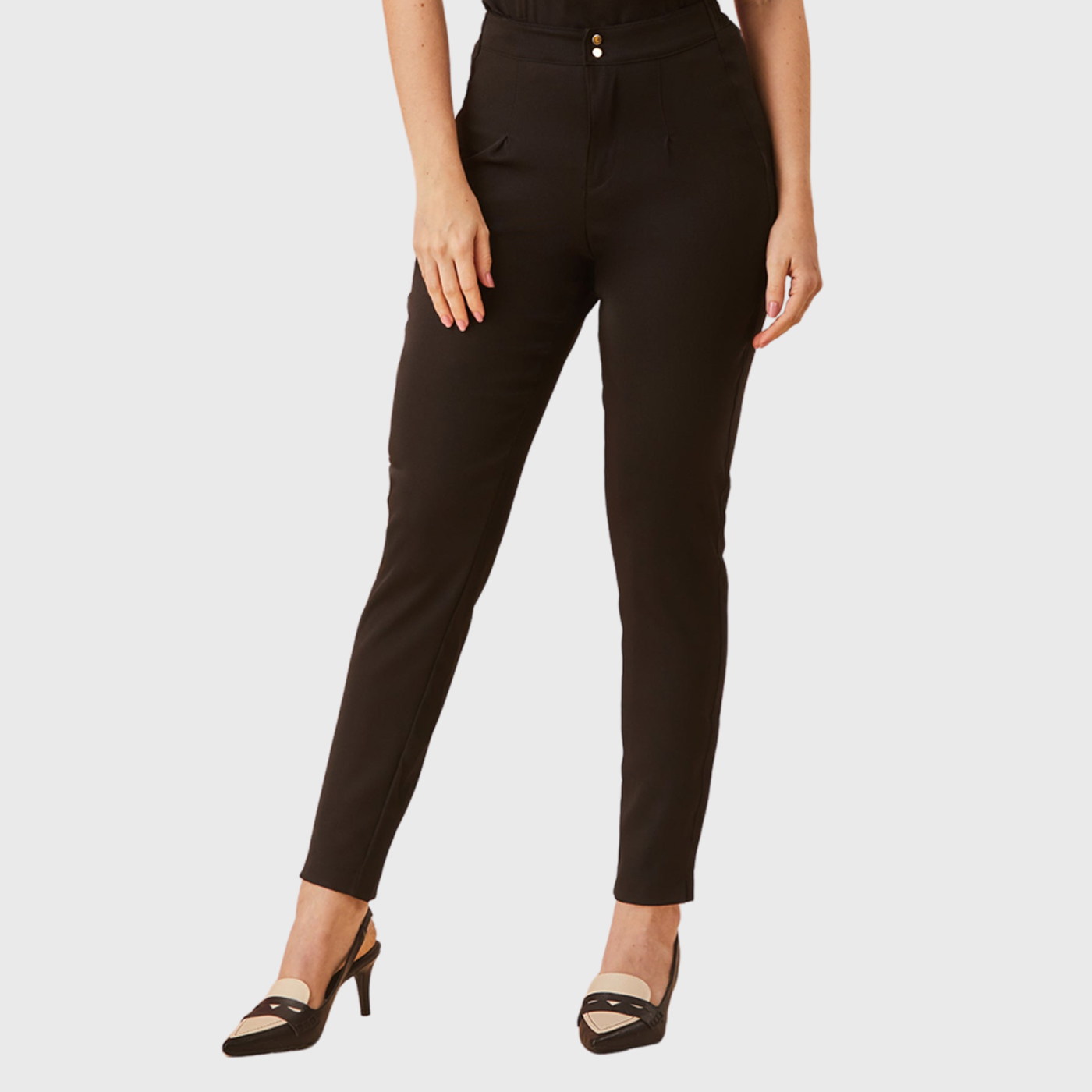 Women's Staright Scrub Pants With Two Pockets