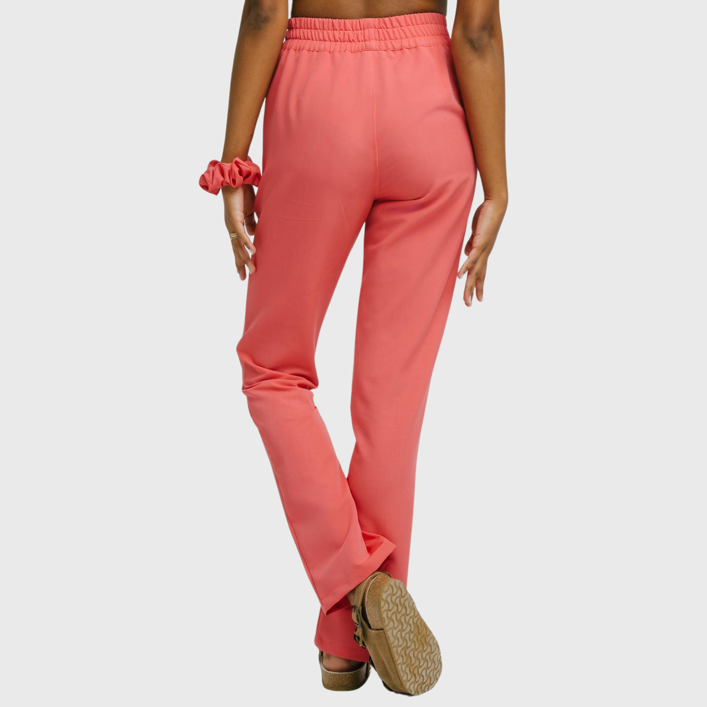 Women's Comfortable High Waist Split Scrub Pants
