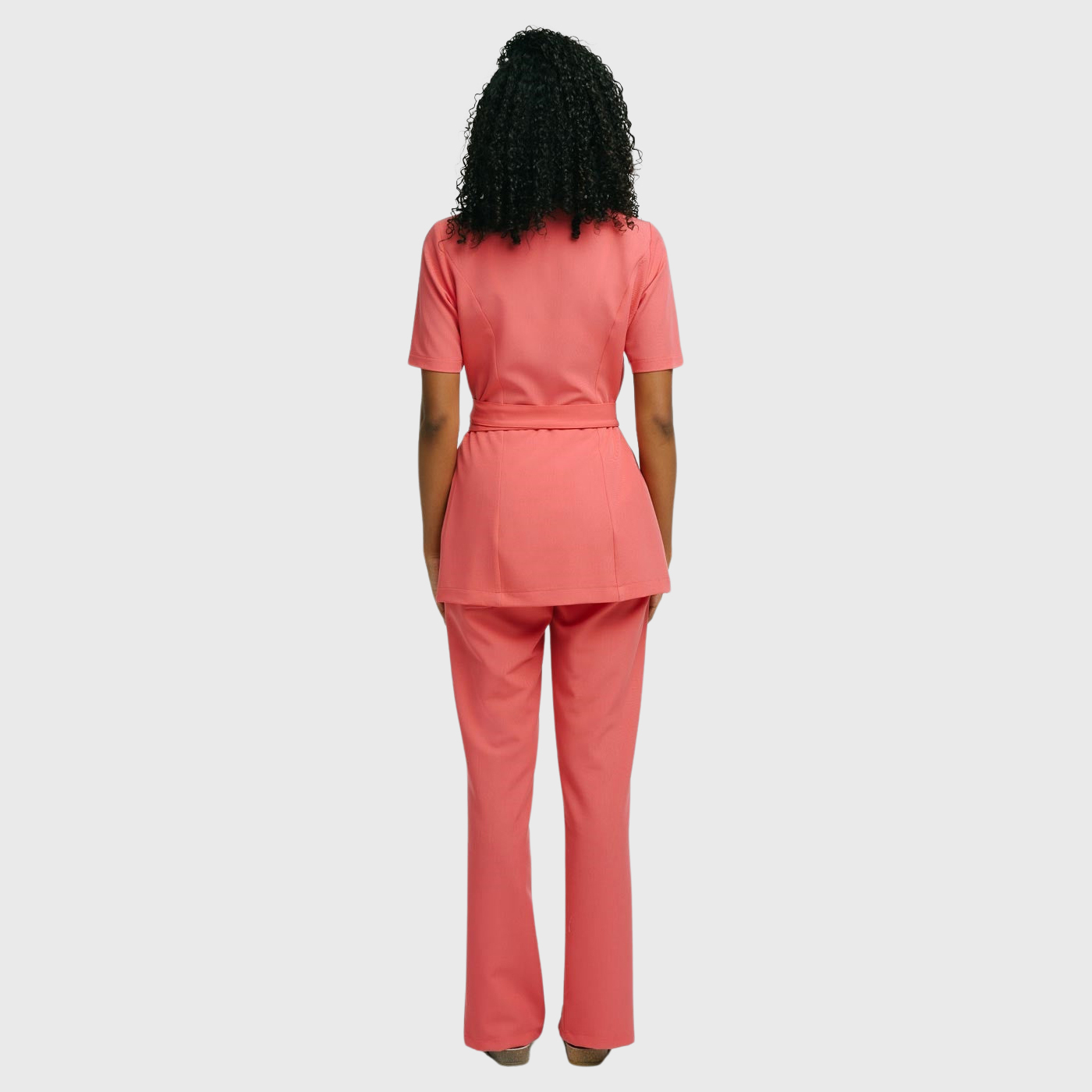 Women's Stylish Waist Adjustable Scrub Top